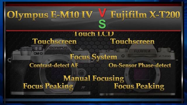 Olympus E M10 IV vs Fujifilm X-T200 Comparison Video (Spec Comparison) смотреть онлайн