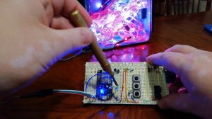 Гирлянда и цветомузыка на елку. Версия 4