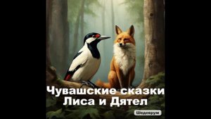Чувашские сказки, Лиса и Дятел