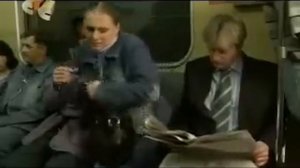 6 Кадров - Бомж в Метро