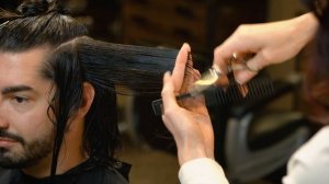 How to do Cut Men’s Long Hair with Shears