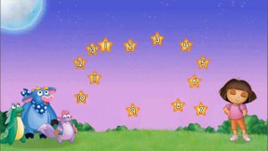 Даша Путешественница учит счёт по английски и практикуется в рисовании