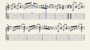 Picnic Polka – J. Parker (fl.1895) - Tablature