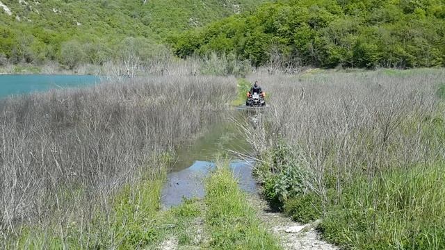 Stels 700 D озеро церковное, дамба. смотреть онлайн