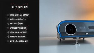 CAIWEI A12+ Full HD Projector