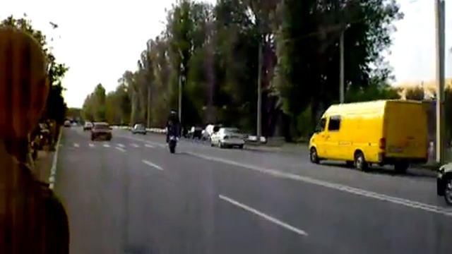 Обгон на заднем колесе смотреть онлайн