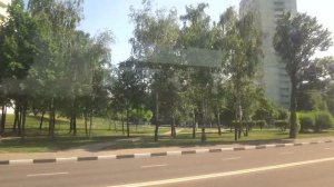Москва, автобус 724, участок Храм Спиридона - м. Коломенская