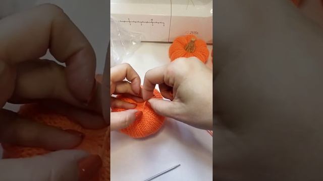 тыквы спицами