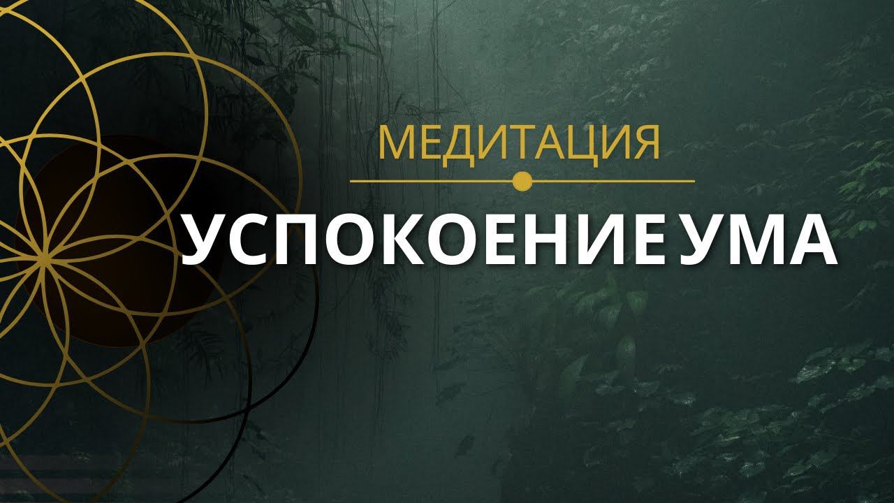 Эта медитация поможет успокоить ваш ум