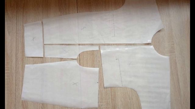 Комбинезон для маленькой Евы. Часть 2. Моделирование выкройки. Раскрой смотреть онлайн