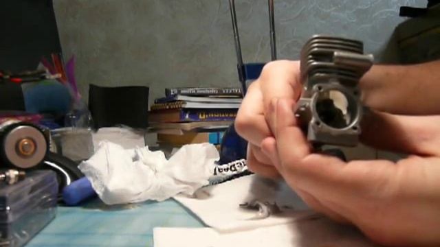 Установка шатунно-поршневой группы в картер.mp4