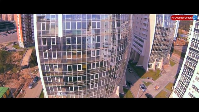 Красногорск на ладони. Город с высоты птичьего полета.