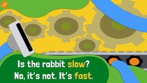 Opposite Words and Adjectives Chant 2 - Pattern Practice for Kids by ELF Learnin