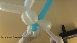 ЗАЯЦ зайчик ИЗ ВОЗДУШНЫХ ШАРОВ ШДМ своими руками 2 Balloon Bunny Rabbit TUTORIAL