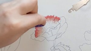 Вышиваю гладью исландский мак. Первая часть