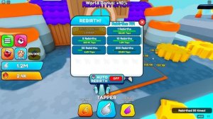 Tapper Simulator ?  ,NEW! Spiritual World, Click 15B Gem 60k Event Egg 1M in Roblox