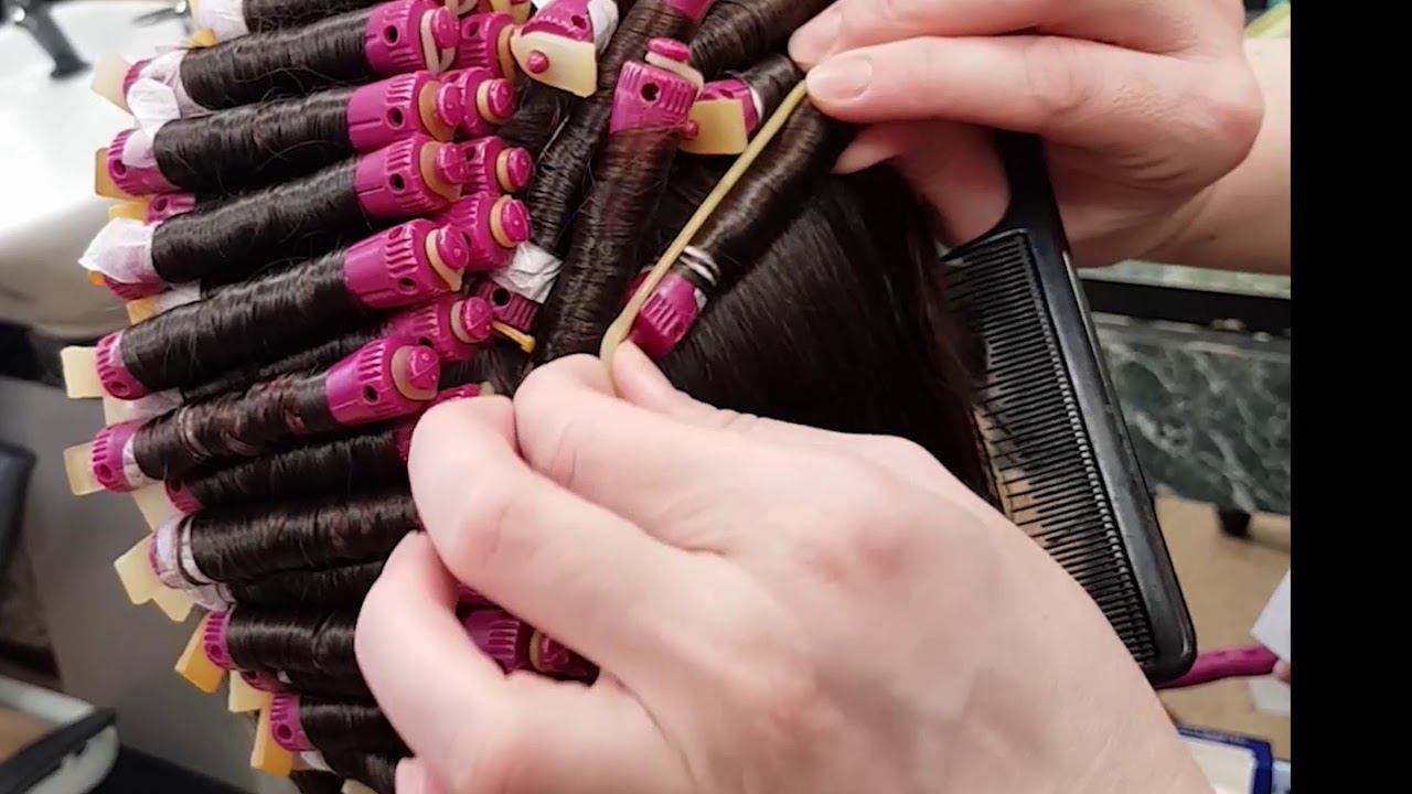 Завивка Goldwell. Салон красоты Wella Элиза.