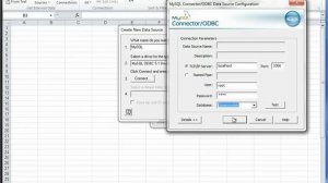 Connecting a Pivot Table to MySQL using ODBC