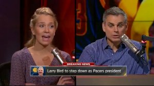 Paul George indirectly related to Larry Bird stepping down as Pacers President? | THE HERD