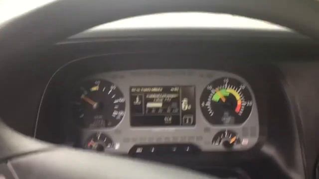 Truck driving Mercedes Actros 1832 OM501 engine and 16-speed-transmission/LKW Actros V6 смотреть онлайн