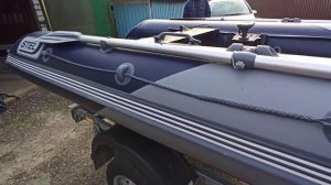 Лодка риб Стел R - 375 Элен год спустя.