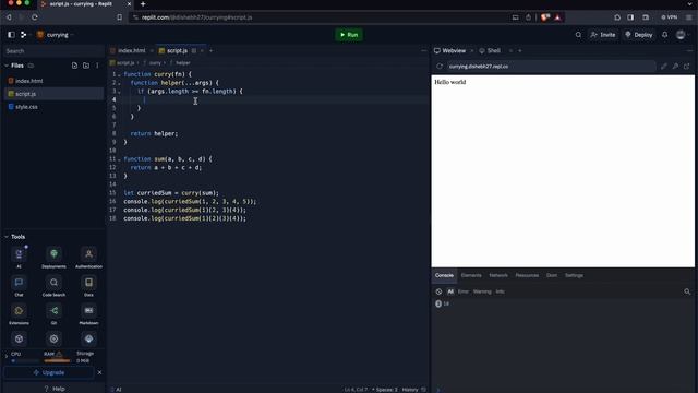 Implement Currying | Solving Frontend interview problems