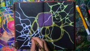 Рисую Нейрографику. Трансформационное рисование с Инструктором Нейрографики Ириной Лисецкой.