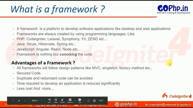 #01 CodeIgniter 4 Introduction