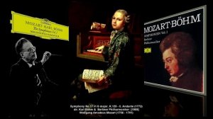 W.A. Mozart - Symphony No.17 in G major K.129 (dir. Karl Böhm, Berliner Philharmoniker, 1969)
