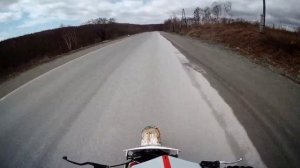 Тест максимальной скорости питбайка yx125