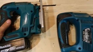 Аккумуляторный лобзик с AliExpress под аккумуляторы Makita