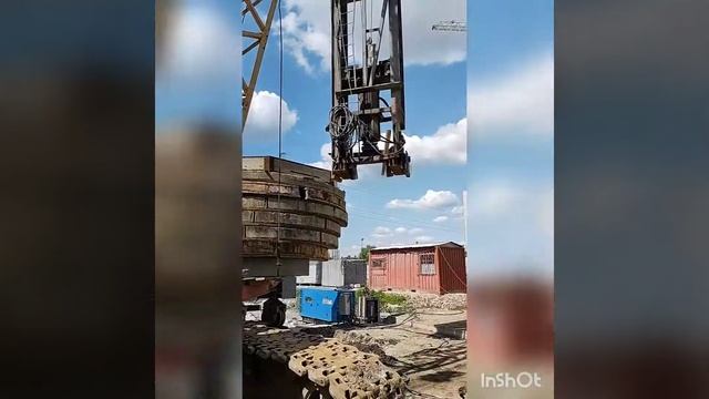 Демонтаж шахты свайного оборудования. #16. смотреть онлайн