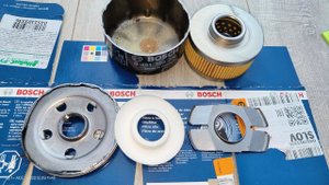 Распил масляного фильтра Bosch 0 451 103 336 (MANN)