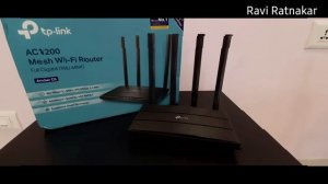 TP Link Archer C6 AC1200 Mesh Wi-Fi Router