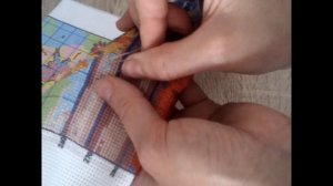 Как вышивать в два прокола // Закрепление нити в начале и в конце