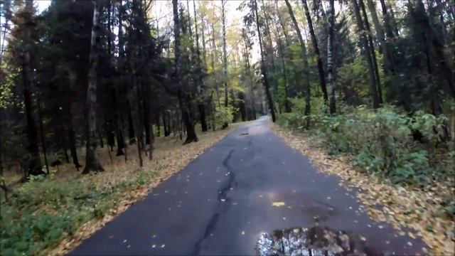Осень в Зеленограде- аэровидеосъемка.