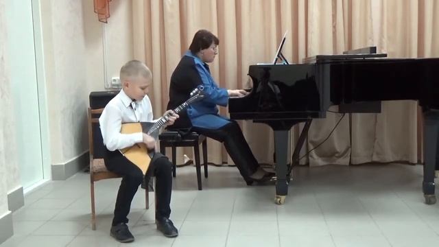 Ганюшин Арсений, ДШИ Вдохновение, В Андреев «Русский марш» смотреть онлайн