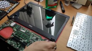 dell vostro 5470 keyboard repair (замена клавиатуры)