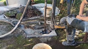 МГБУ. Гидробурение глубокой абиссинской скважины. Всеволожский район, Ленинградская область.