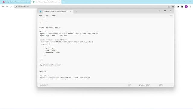 Part-16 | step by step learn vue js 3 from beginner to advance in hindi | Route Js