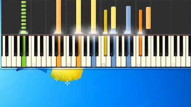 Roxette   The look Piano tutorial by Synthesia
