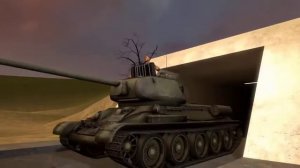В пещере танки грохотали (gmod)