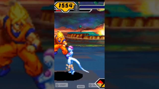 goku vs frieza in dragon ball sonic warrior 2 Nintendo DS