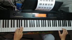 Играю Цоя на пианино - соло "Спокойная ночь"