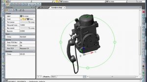 Просмотр 3 D объектов в программе Нанокад