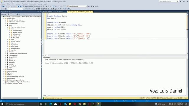 Uso de transacciones y archivos log смотреть онлайн