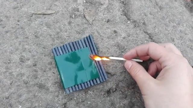 Испытание самодельной связки из петарды корсар1 смотреть онлайн