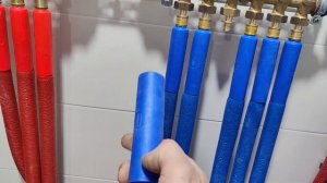 сборка инженерной сантехники в квартире. TECE.