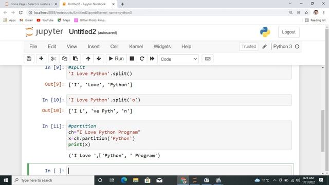 string functions in python