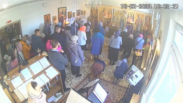 Литургия.  Поминовение усопших. (18.03.2023 сб)